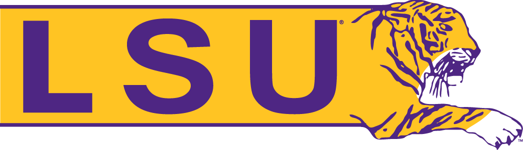 LSU Tigers 1984-1996 Alternate Logo iron on transfers for clothing